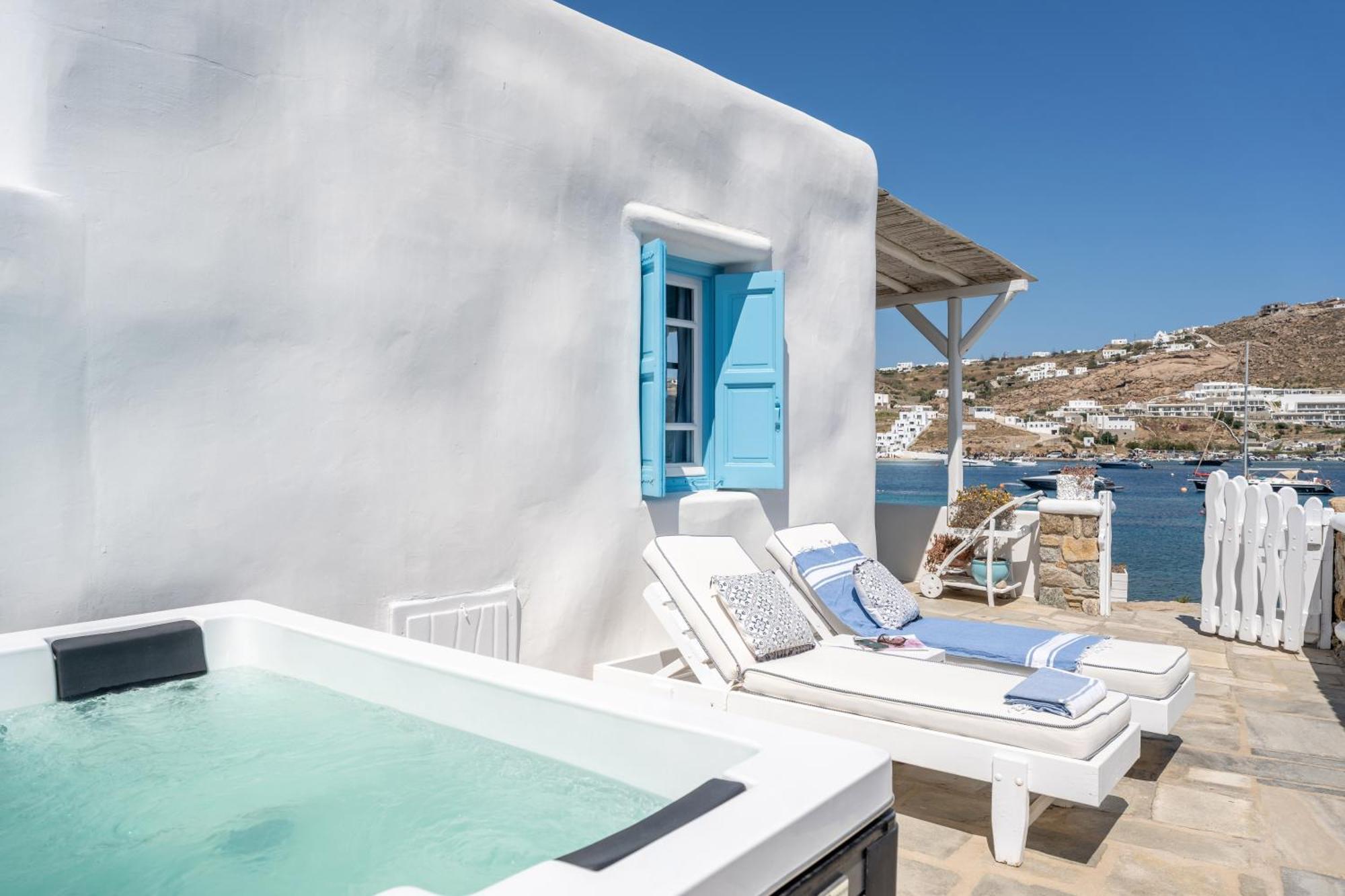 Luxury Sea House By Blue Waters Mykonos Vila Ornos  Exterior foto