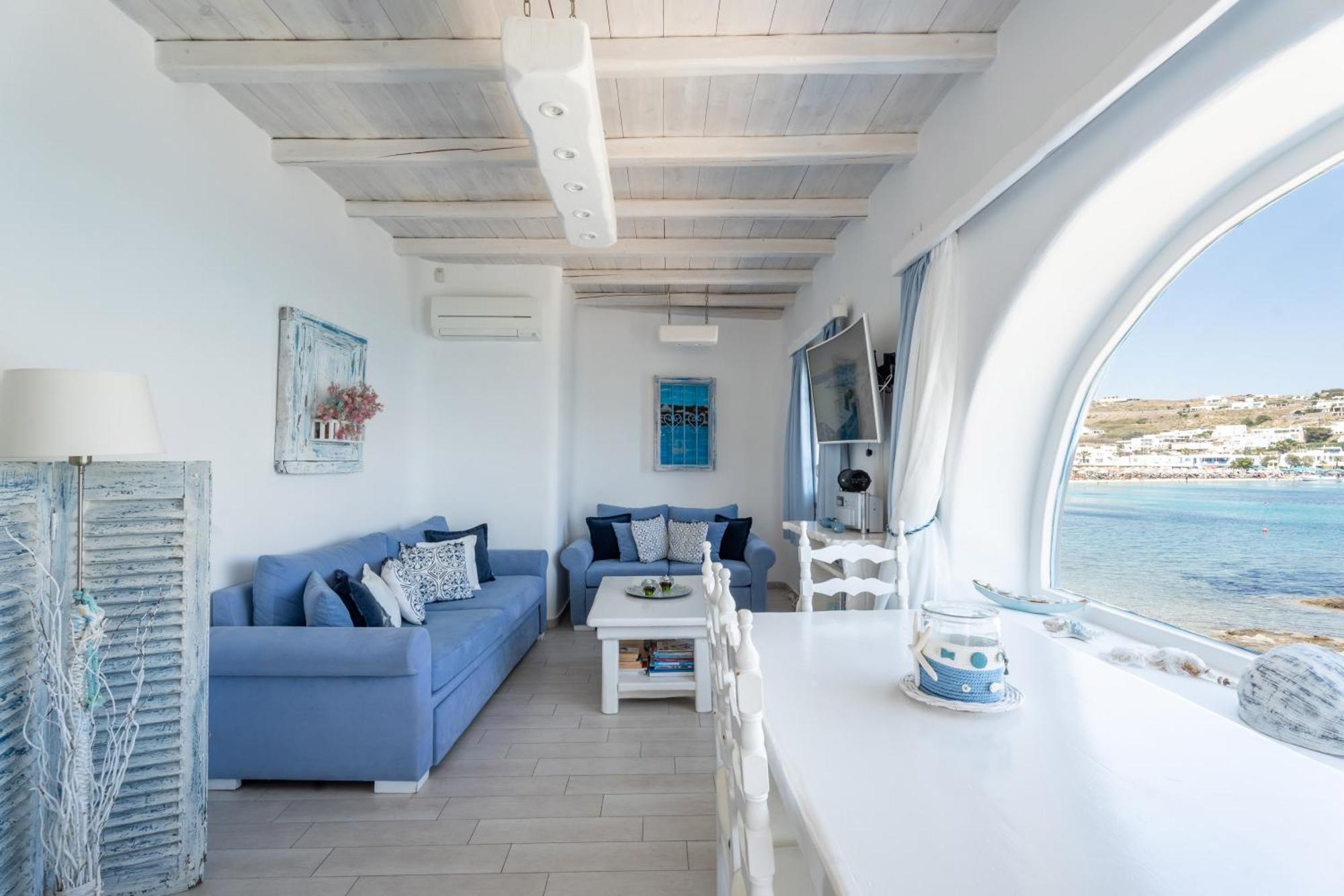 Luxury Sea House By Blue Waters Mykonos Vila Ornos  Exterior foto