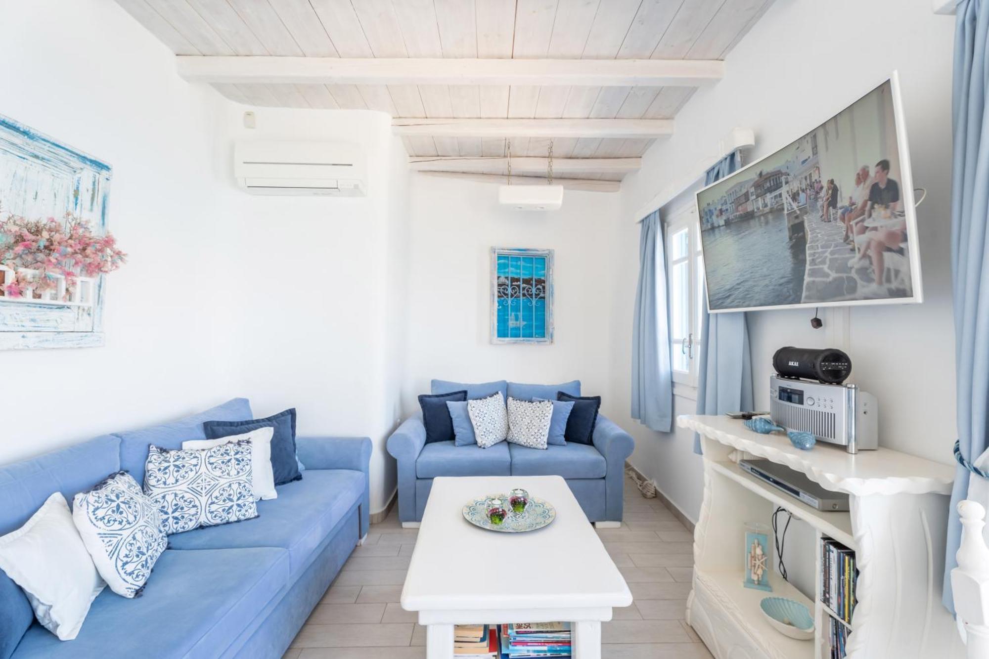 Luxury Sea House By Blue Waters Mykonos Vila Ornos  Exterior foto