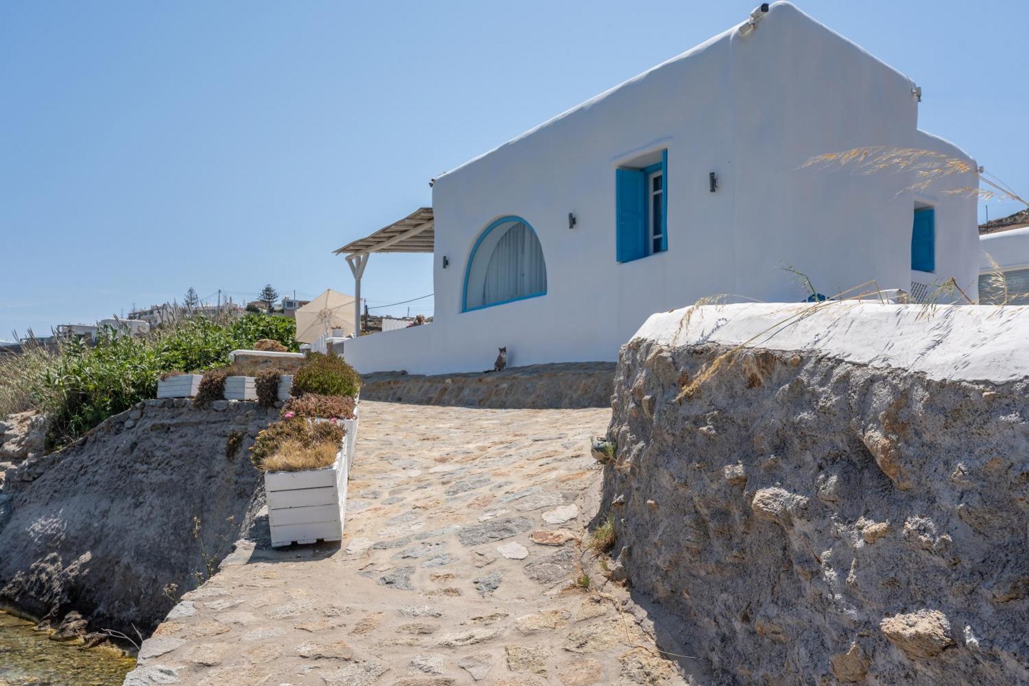 Luxury Sea House By Blue Waters Mykonos Vila Ornos  Exterior foto