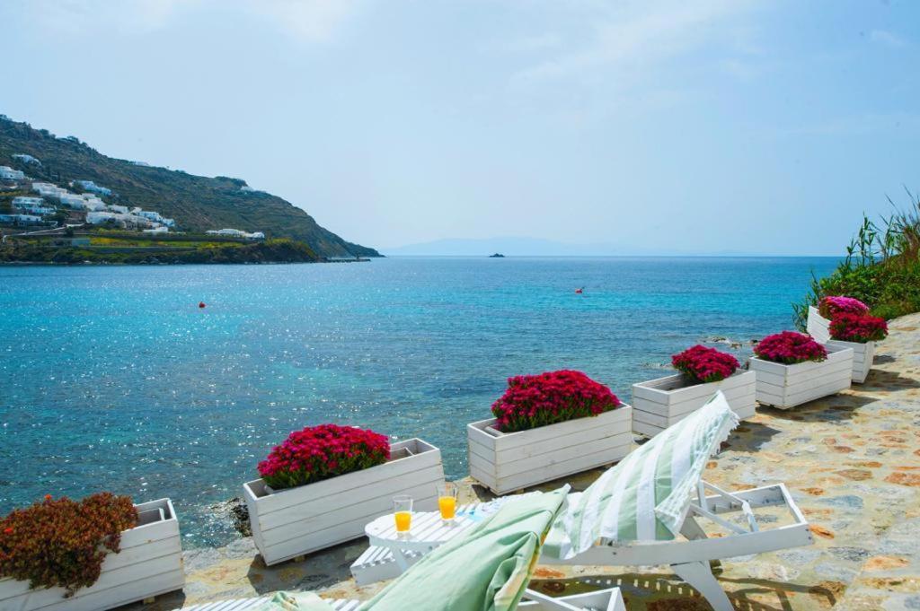 Luxury Sea House By Blue Waters Mykonos Vila Ornos  Exterior foto
