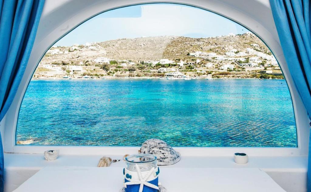 Luxury Sea House By Blue Waters Mykonos Vila Ornos  Exterior foto