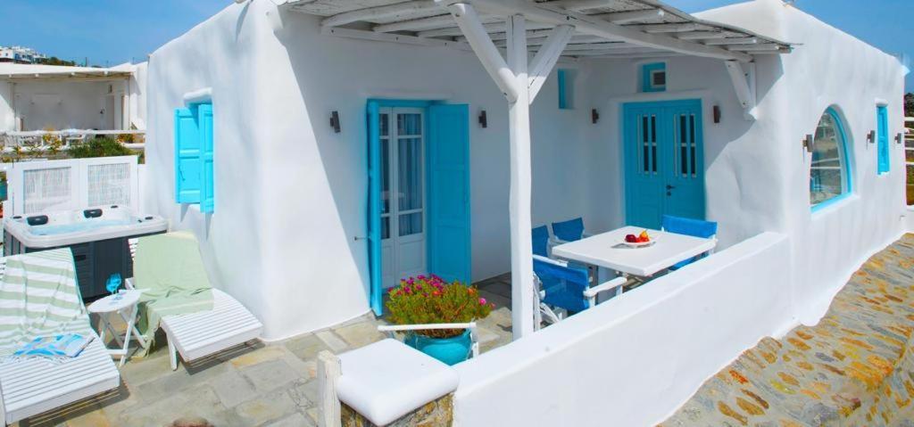 Luxury Sea House By Blue Waters Mykonos Vila Ornos  Exterior foto