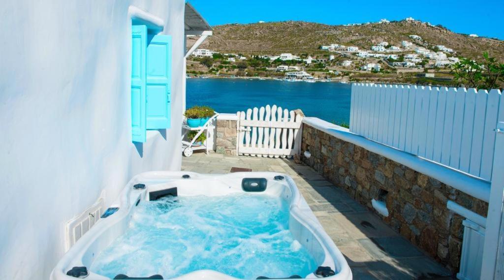Luxury Sea House By Blue Waters Mykonos Vila Ornos  Exterior foto
